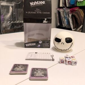 Disney Yahtzee The Nightmare Before Christmas Game